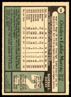 1979 O-Pee-Chee #338 Eddie Murray Near Mint  ID: 192985
