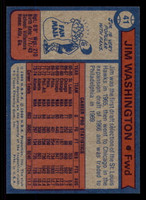 1974-75 Topps # 41 Jim Washington NM-Mint 