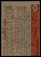 1952 Topps #252 Vern Bickford Very Good 