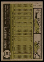 1961 Topps #20 Robin Roberts Near Mint  ID: 149100