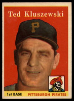 1958 Topps #178 Ted Kluszewski EX/NM  ID: 120946
