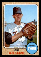 1968 Topps #276 Jim Roland Excellent+  ID: 287380
