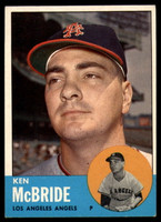 1963 Topps #510 Ken McBride EX++ Excellent++  ID: 113428