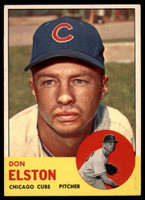 1963 Topps #515 Don Elston EX++ Excellent++  ID: 113432