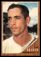 1962 Topps #568 Jim Golden EX/NM High # ID: 111427