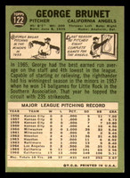 1967 Topps #122 George Brunet Excellent+  ID: 286653
