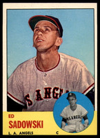 1963 Topps #527 Ed Sadowski Near Mint  ID: 160646