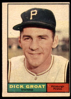 1961 Topps #1 Dick Groat Excellent  ID: 132013