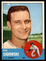 1963 Topps #568 Bob Sadowski Near Mint High # ID: 161208