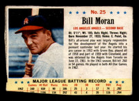 1963 Post Cereal #25 Billy Moran Good  ID: 280852