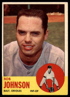 1963 Topps #504 Bob Johnson EX Excellent 