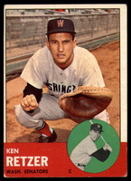 1963 Topps #471 Ken Retzer EX Excellent 