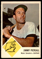 1963 Fleer #29 Jim Piersall Excellent+  ID: 189442