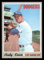 1970 Topps #535 Andy Kosco Excellent  ID: 289829