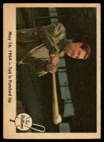 1959 Fleer Ted Williams #51 May 16, 1954 - Ted Is Patched Up EX/NM 