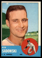 1963 Topps #568 Bob Sadowski Ex-Mint High # ID: 161212