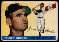 1955 Topps #1 Dusty Rhodes P Poor  ID: 106529