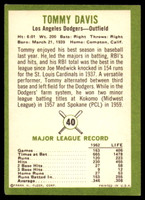 1963 Fleer #40 Tommy Davis Excellent  ID: 136545