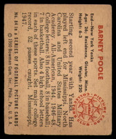 1950 Bowman #84 Barney Poole VG-EX  ID: 142434