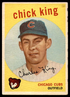1959 Topps #538 Chick King EX++ Excellent++ High Number