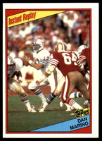 1984 Topps #124 Dan Marino IR Near Mint  ID: 151463