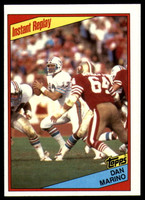 1984 Topps #124 Dan Marino IR Near Mint  ID: 151464