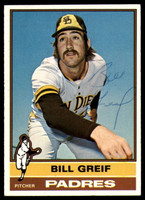 1976 Topps #184 Bill Greif Signed Auto Autograph 