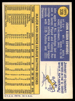 1970 Topps #339 Johnny Edwards Signed Auto Autograph 