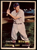 1957 Topps #255 Charlie Silvera Excellent+  ID: 183818