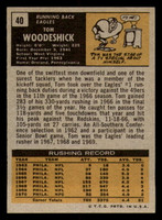 1971 Topps # 40 Tom Woodeshick Ex-Mint 