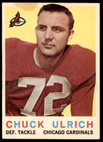 1959 Topps #57 Chuck Ulrich Very Good  ID: 266106