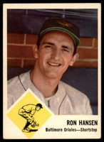 1963 Fleer #  2 Ron Hansen EX++ Excellent++  ID: 114733