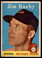 1958 Topps #28 Jim Busby Ex-Mint  ID: 183860