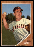 1962 Topps #452 Earl Averill Jr. Excellent+  ID: 170138