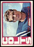1972 Topps # 93 Ted Hendricks Excellent+ RC Rookie ID: 187825