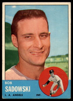 1963 Topps #568 Bob Sadowski Excellent+ High # ID: 161204