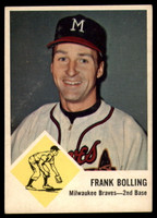 1963 Fleer #44 Frank Bolling EX++ Excellent++ 