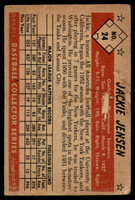 1953 Bowman Color #24 Jackie Jensen Poor  ID: 138439