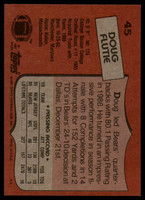 1987 Topps # 45 Doug Flutie NM-Mint RC Rookie ID: 151571