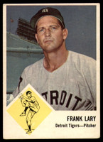 1963 Fleer #14 Frank Lary EX Excellent 