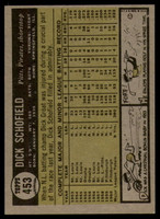1961 Topps #453 Dick Schofield NM Near Mint 