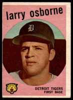 1959 Topps #524 Larry Osborne EX Excellent High Number RC Rookie ID: 103784