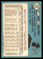 1965 Topps #472 Don Pavletich UER NM Near Mint  ID: 116945