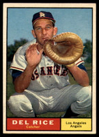 1961 Topps #448 Del Rice Excellent+  ID: 156380