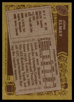 1986 Topps #112 John Elway NM-Mint  ID: 151535