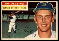 1956 Topps #338 Jim Delsing EX++ Excellent++  ID: 120864