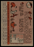 1958 Topps #21 Curt Barclay EX++ Excellent++ 