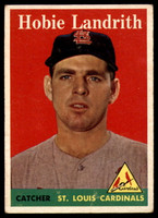 1958 Topps #24a Hobie Landrith EX++ Excellent++  ID: 103992