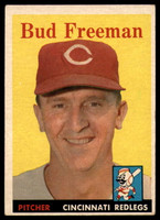 1958 Topps #27 Bud Freeman EX++ Excellent++ 