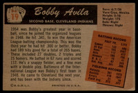 1955 Bowman #19 Bobby Avila EX++ Excellent++ 